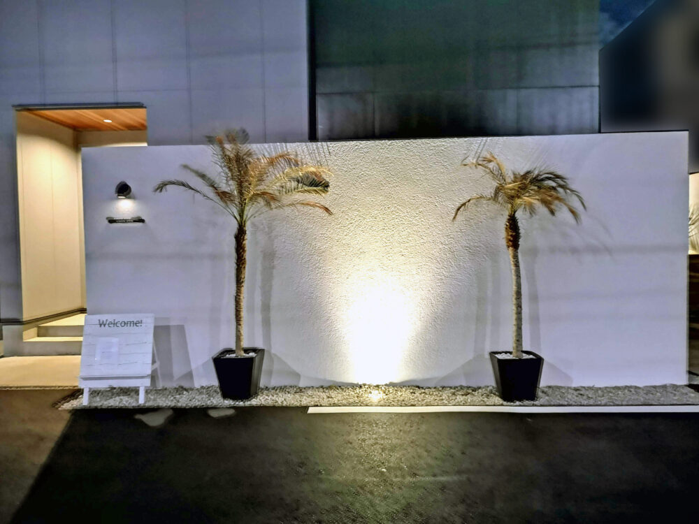 南国風でお出迎え。【守山区　C様店舗】