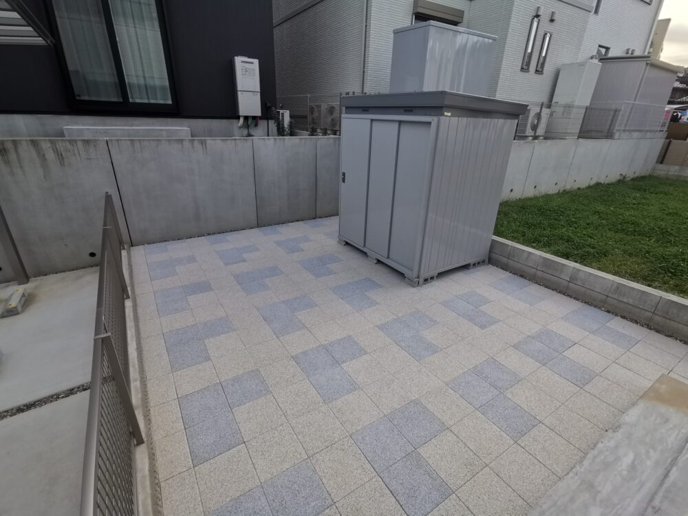 お庭の雑草対策に！【岡崎市　N様邸】