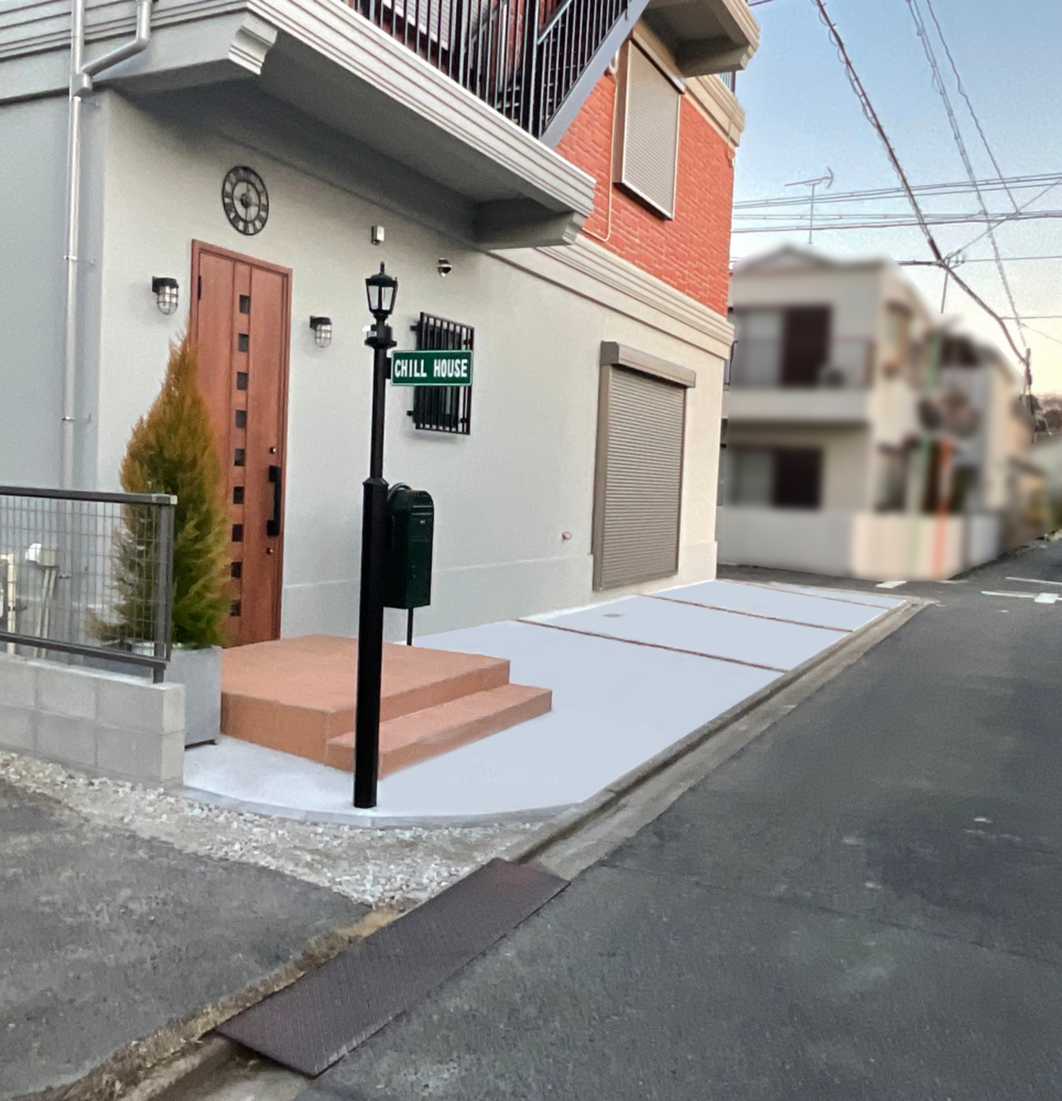 ヨーロピアンテイスト漂う門柱【守山区　K様邸】
